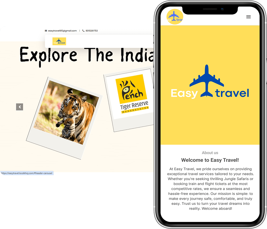 Website Screen